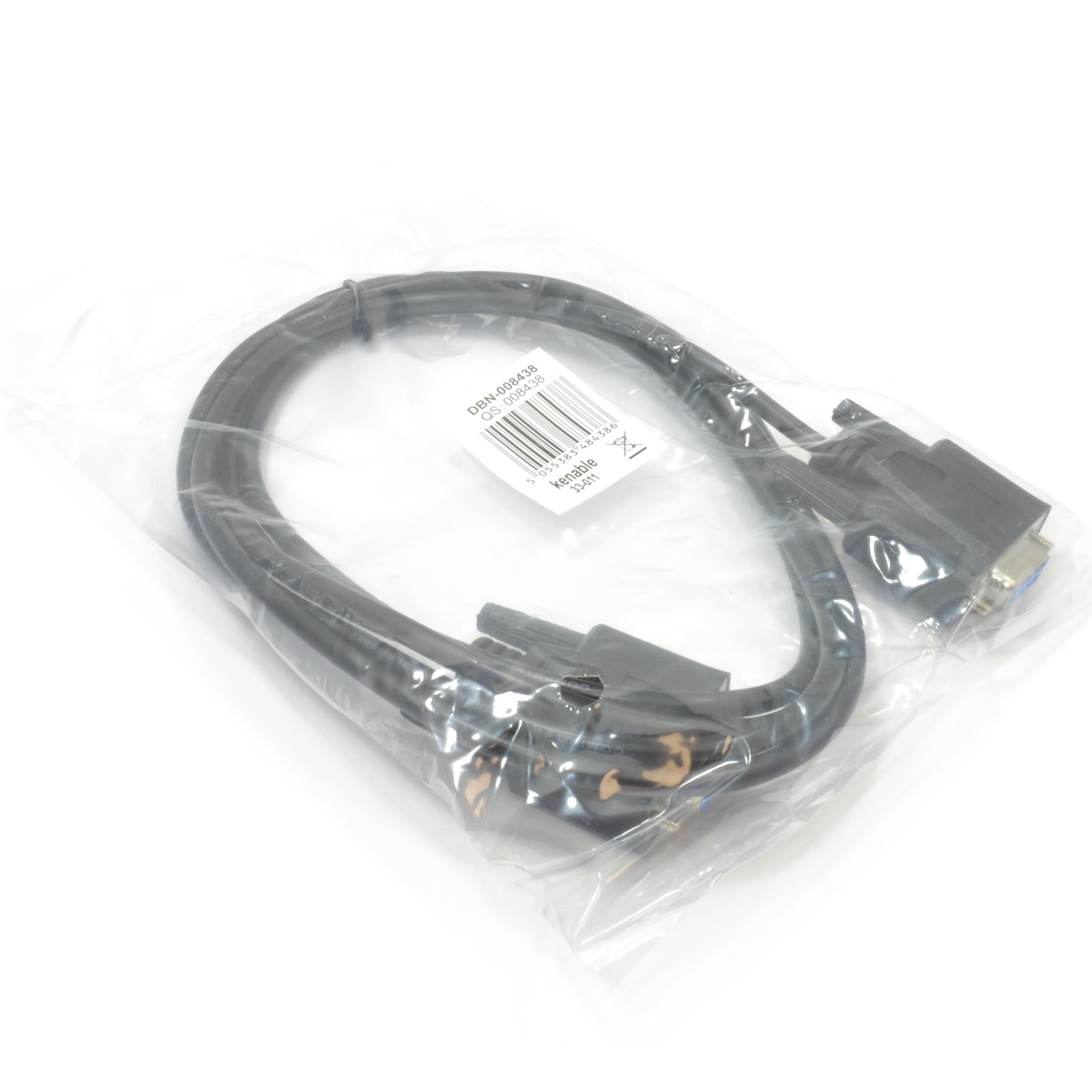 kenable 9 Pin DB9 Serial RS232 NULL Modem High Speed Shielded Cable 2m