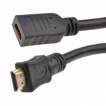 HDMI 2.0 High Speed 4K UHD TV Extension Lead Male to Female Cable 2m