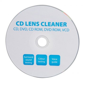 Lens Cleaner with Surround Sound & DVD Colour Testing CD DVD PS3 XBOX