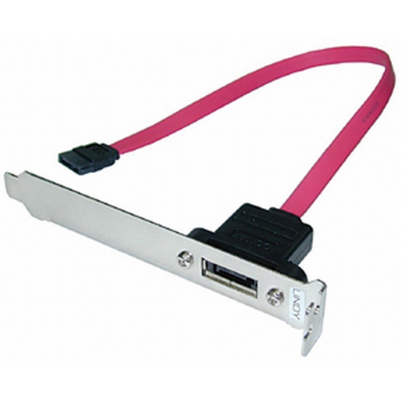 Serial ATA PC Backplate Adapter SATA Socket - 1 port