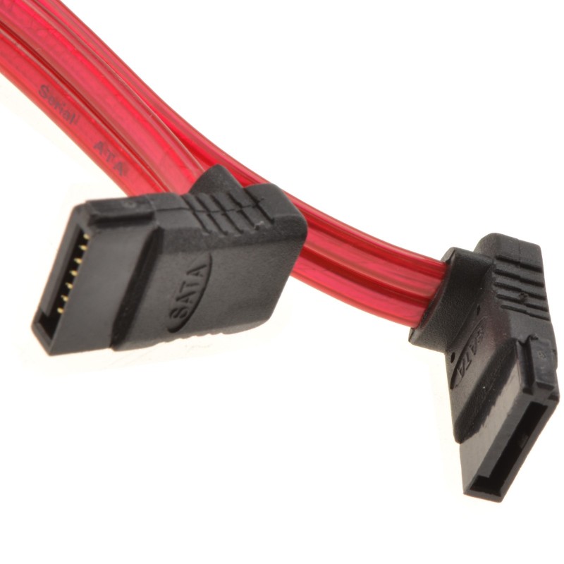 SATA 1.5GBs & 3Gbs Serial Internal Data Cable 1m Right-Angled