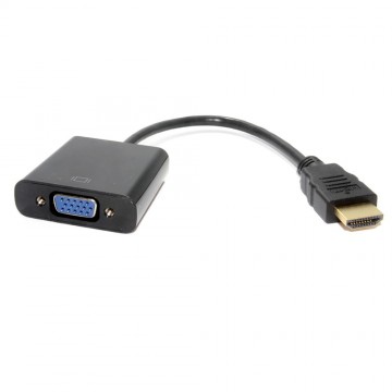 HDMI Digital 1080p to Analogue SVGA 15 Pin Converter Cable with Audio