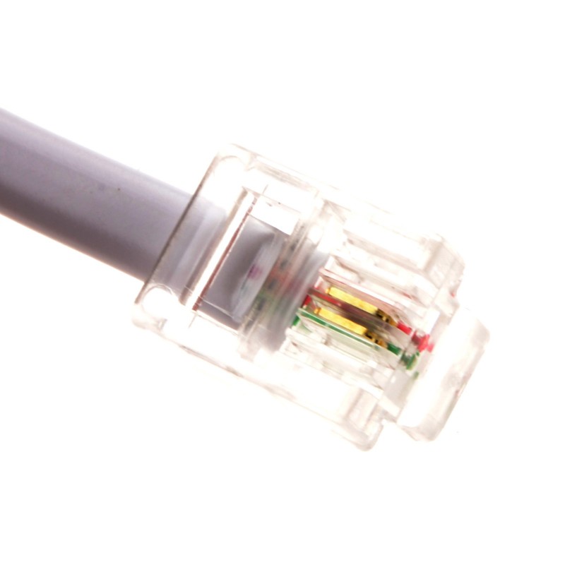 RCA Phone Cable Rj11 Telephone Cable in the Voice & Data Connectors  department at