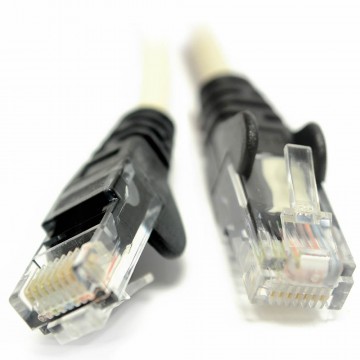 Network Cat 5E CCA Crossover Cable Connect Two PCs Together 1m