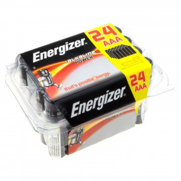 Energizer Alkaline Power Family Pack AAA Small Batteries [24 Pieces]