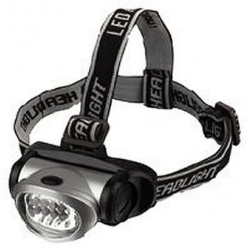 19 LED Water Resistant Outdoor Night Time Activity Camping Head Torch