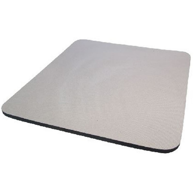 Grey Mouse Mat 6mm Foam Backed Grey Mouse Mat 6mm Foam Backed