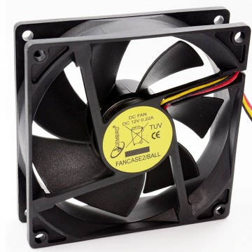 Case Fan for PC Tower 90mm x 90 x 25mm 12V 0.22A Ball Bearing 3 Pin