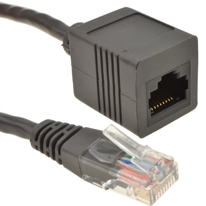 Network Extension Cable RJ45 Plug to Socket Cat5E UTP Lead 0.5m 50cm Network Extension Cable RJ45 Plug to Socket Cat5E UTP Lead 0.5m 50cm