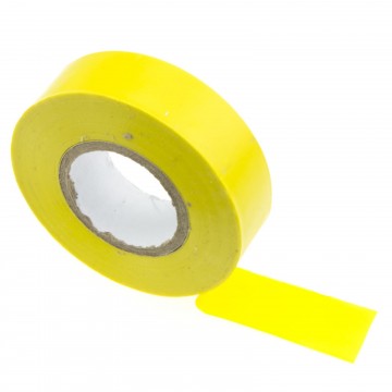 PVC Electrical Wire Insulation/Insulating Tape 19mm x 20m Yellow