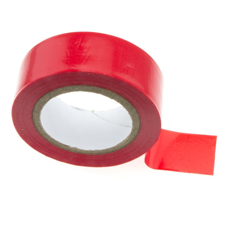 Red PVC Electrical Insulation Tape 20m x 19mm