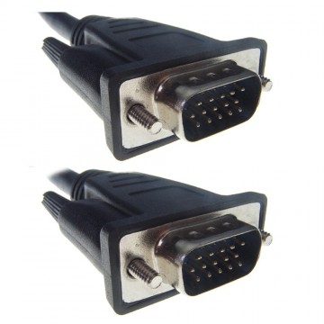 VGA Double Shielded Lead Fully Wired PC to Monitor SVGA Cable  30m