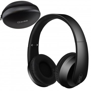 Satin Wireless 4.2 Bluetooth Fold Away Headphones with Carry Case