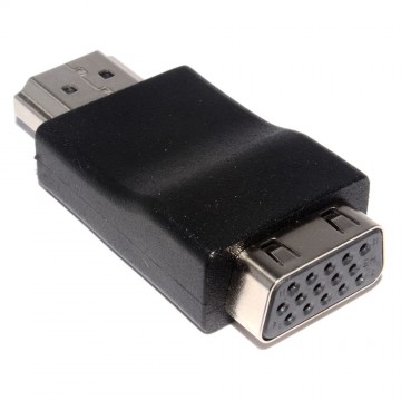 Convert HDMI to VGA - HDMI Plug to VGA Female Video Adapter up to 1080