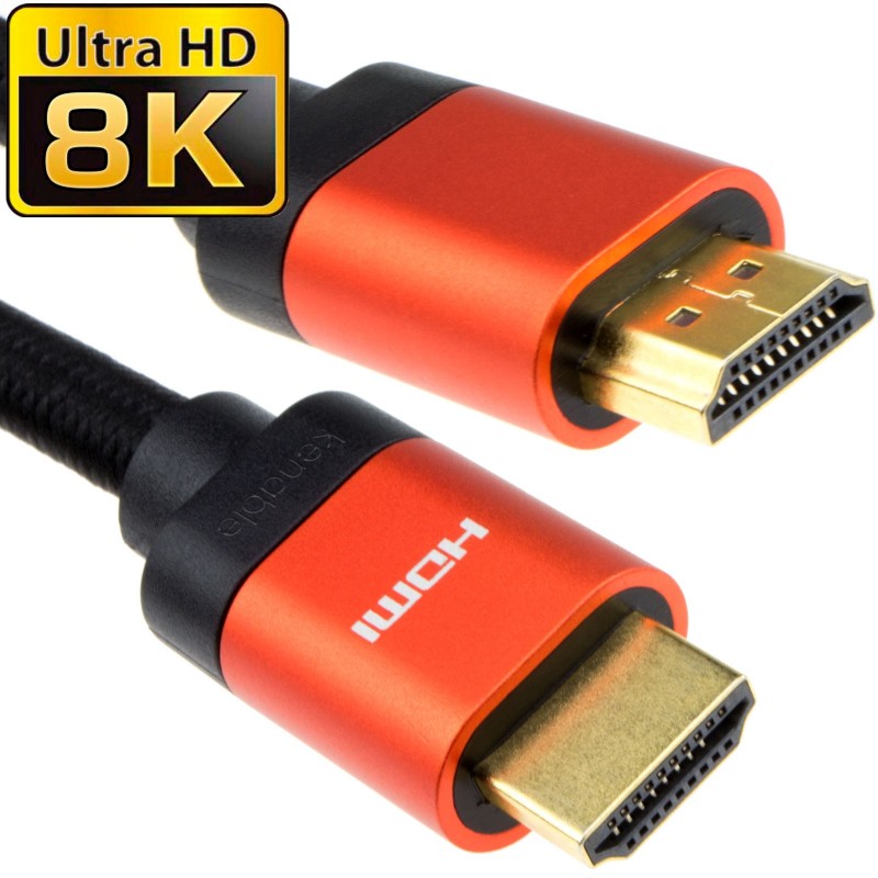 HDMI v2.1 Ultra High Speed HDR 8K/4K 60Hz 48Gbps eARC Cable 2m COPPER