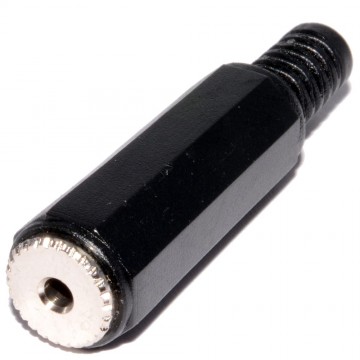 2.5mm MONO Jack Socket Solder Terminal for 6mm Audio Cables