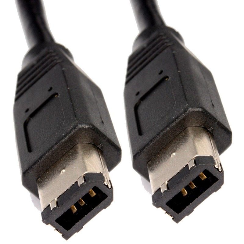 Firewire IEEE-1394 DV Cable 6 to 6 pin PC or Mac 1.8m
