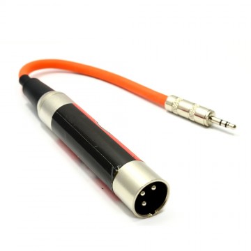Audio Transformer Lead 3.5mm Jack to XLR Male Plug AV Stereo/Mono