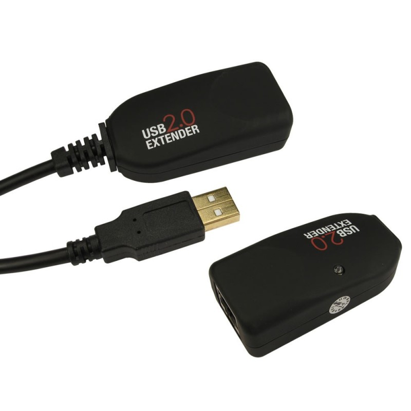 USB 2.0 Over RJ45 Ethernet Extender Booster Cable Ethernet upto 50m USB 2.0 Over RJ45 Ethernet Extender Booster Cable Ethernet upto 50m