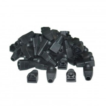 Boot for RJ45 Ethernet Network Cables BLACK [100 Pack]