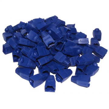 Boot for RJ45 Ethernet Network Cables BLUE [100 Pack]