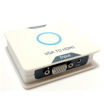 VGA & Audio to HDMI Digital Output ADC Converter with USB Power