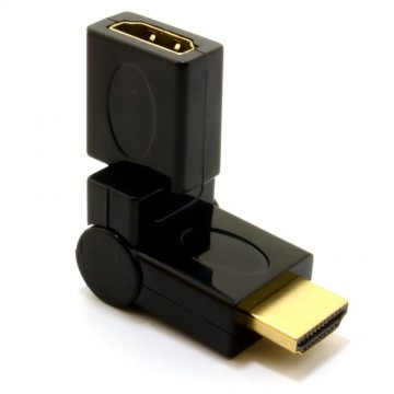 HDMI Swivel & Rotatable Adapter Female To Male Plug Adaptor Coupler