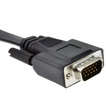 kenable HDMI 19 Pin to SVGA 15 Pin PC or Laptop to Monitor TV Video